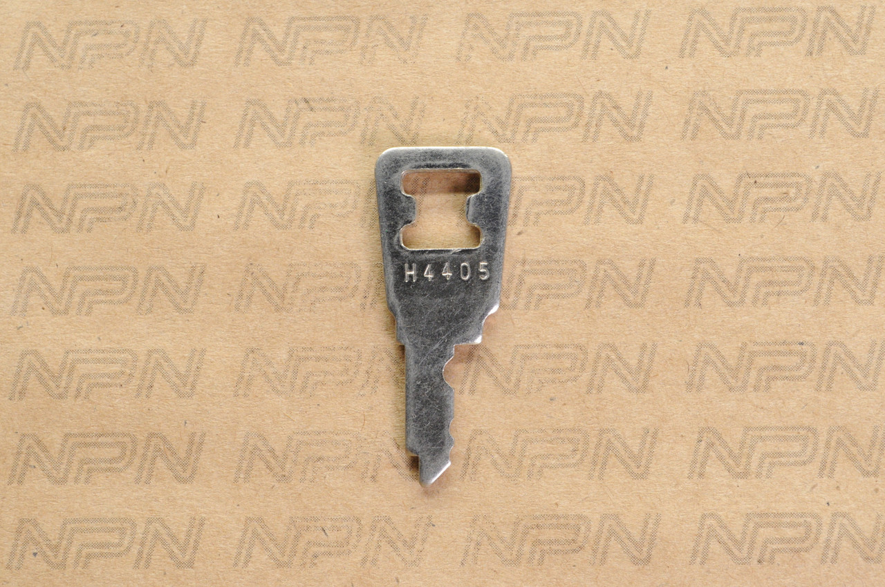 NOS Honda OEM Ignition Switch & Lock Key Ward Cut Double Groove H4405