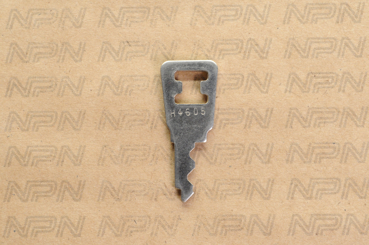 Honda OEM Ignition Switch & Lock Key Ward Cut Double Groove H4605