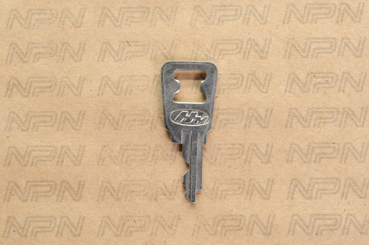 NOS Honda OEM Ignition Switch & Lock Key Ward Cut Double Groove H4640