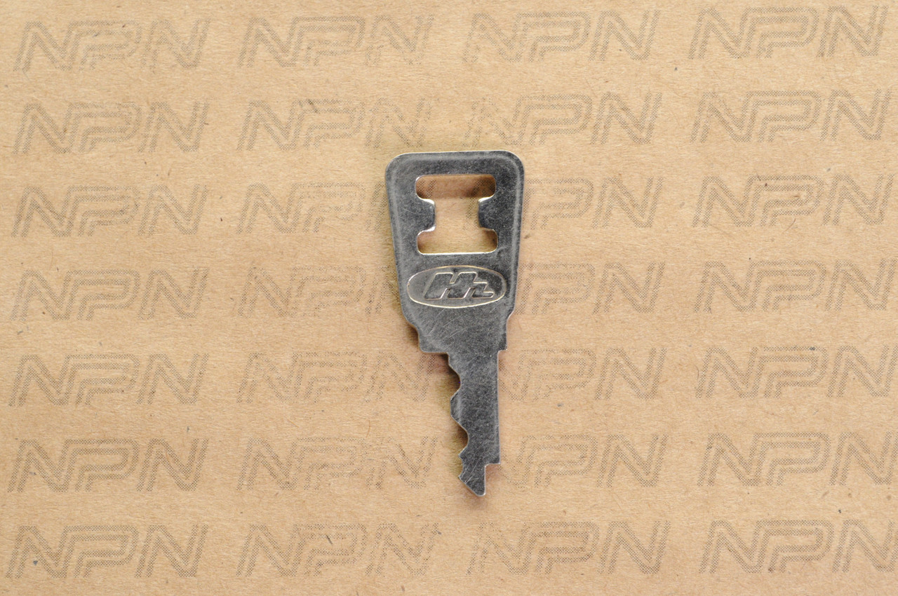 Honda OEM Ignition Switch & Lock Key Ward Cut Double Groove H8908