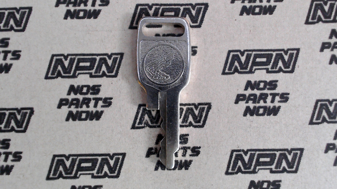 NOS Honda Lock Key & Ignition Switch Ward Cut Double Groove T7796