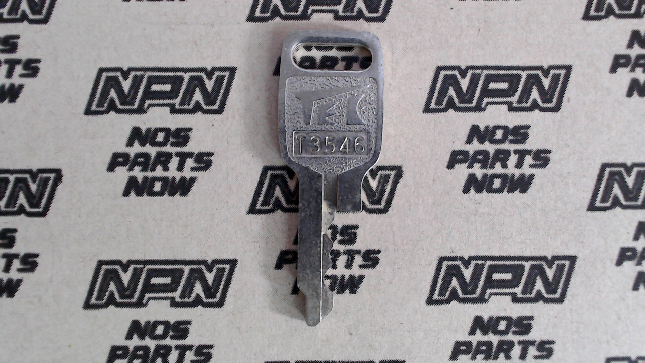 NOS Honda Ignition Switch & Lock Key Ward Cut Single Groove T3546
