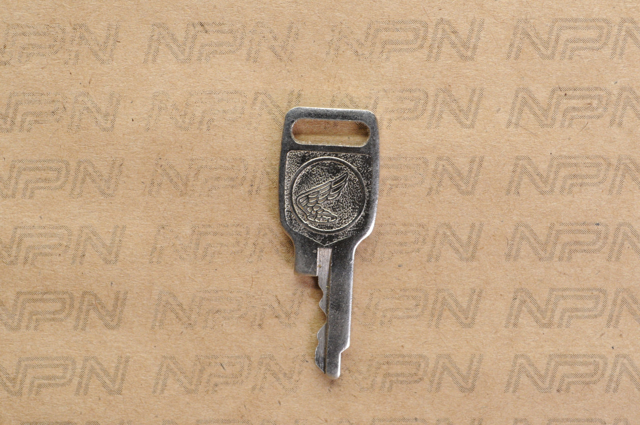 NOS Honda Lock Key & Ignition Switch Ward Cut Double Groove T6796