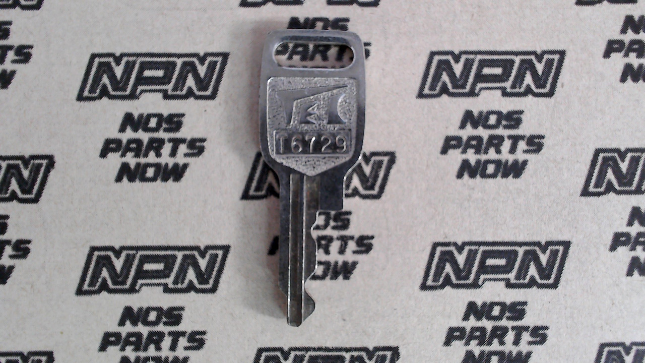 NOS Honda Ignition Switch & Lock Key Ward Cut Double Groove T6729