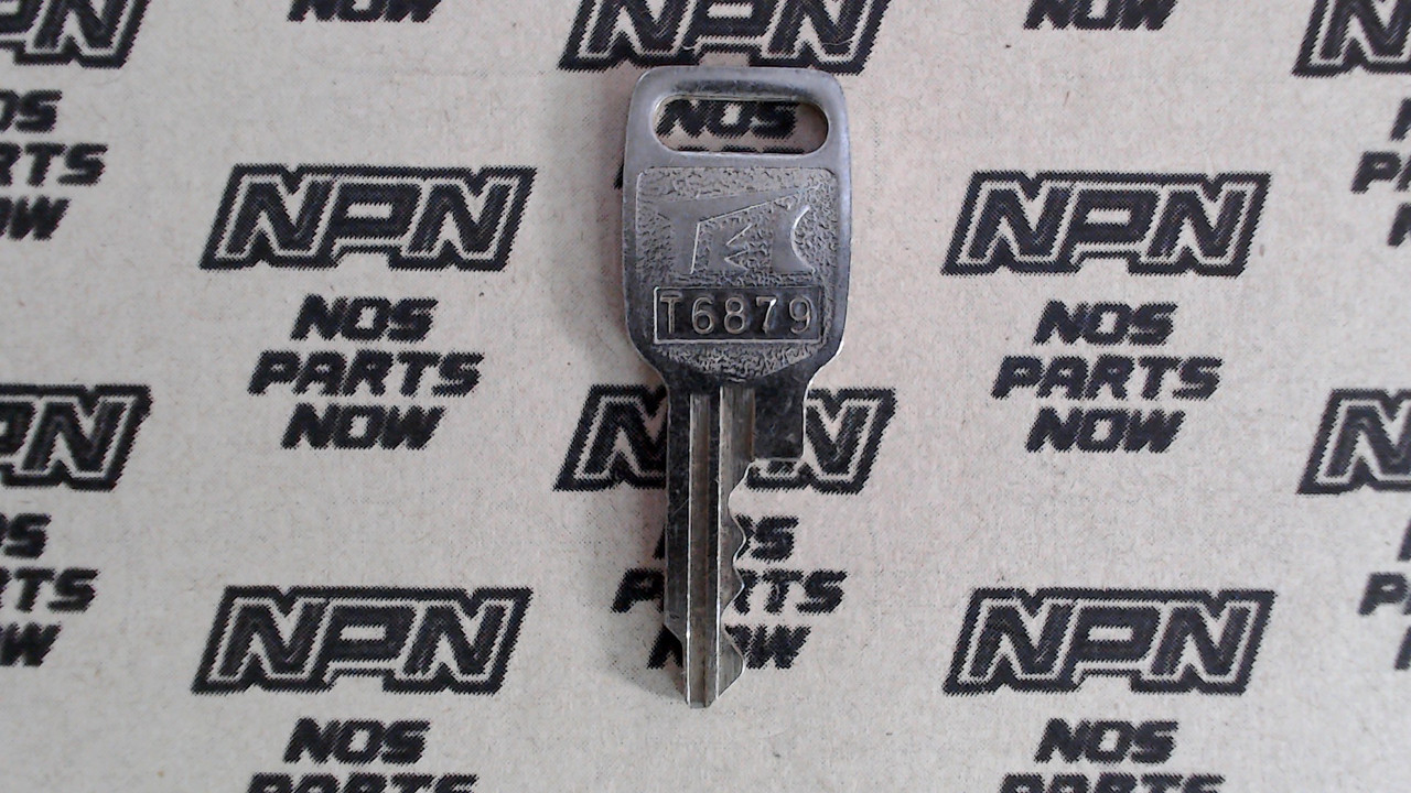 NOS Honda Lock Key & Ignition Switch Ward Cut Double Groove T6879