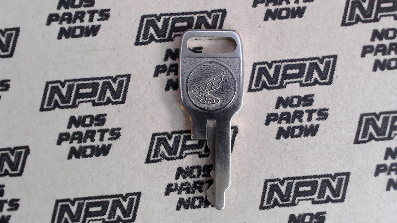 NOS Honda Lock Key & Ignition Switch Ward Cut Double Groove T7466