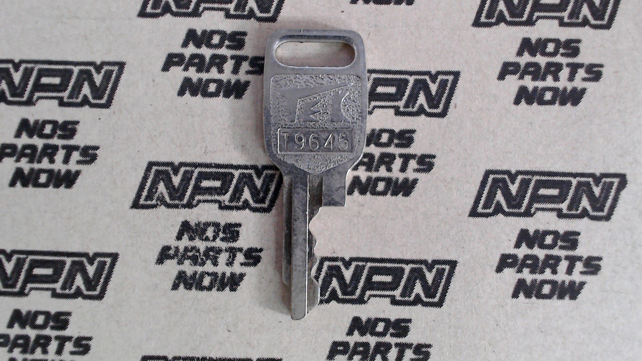 NOS Honda Lock Key & Ignition Switch Ward Cut Double Groove T9645