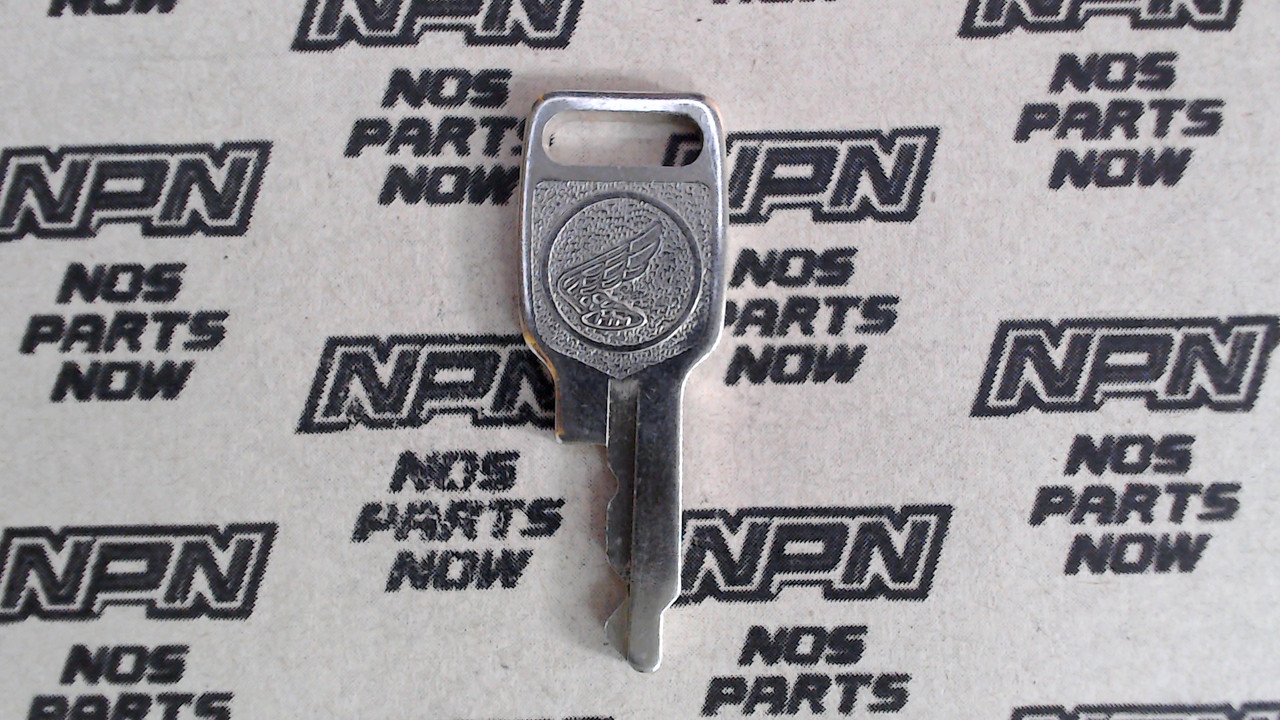 NOS Honda Lock Key & Ignition Switch Ward Cut Double Groove T9729