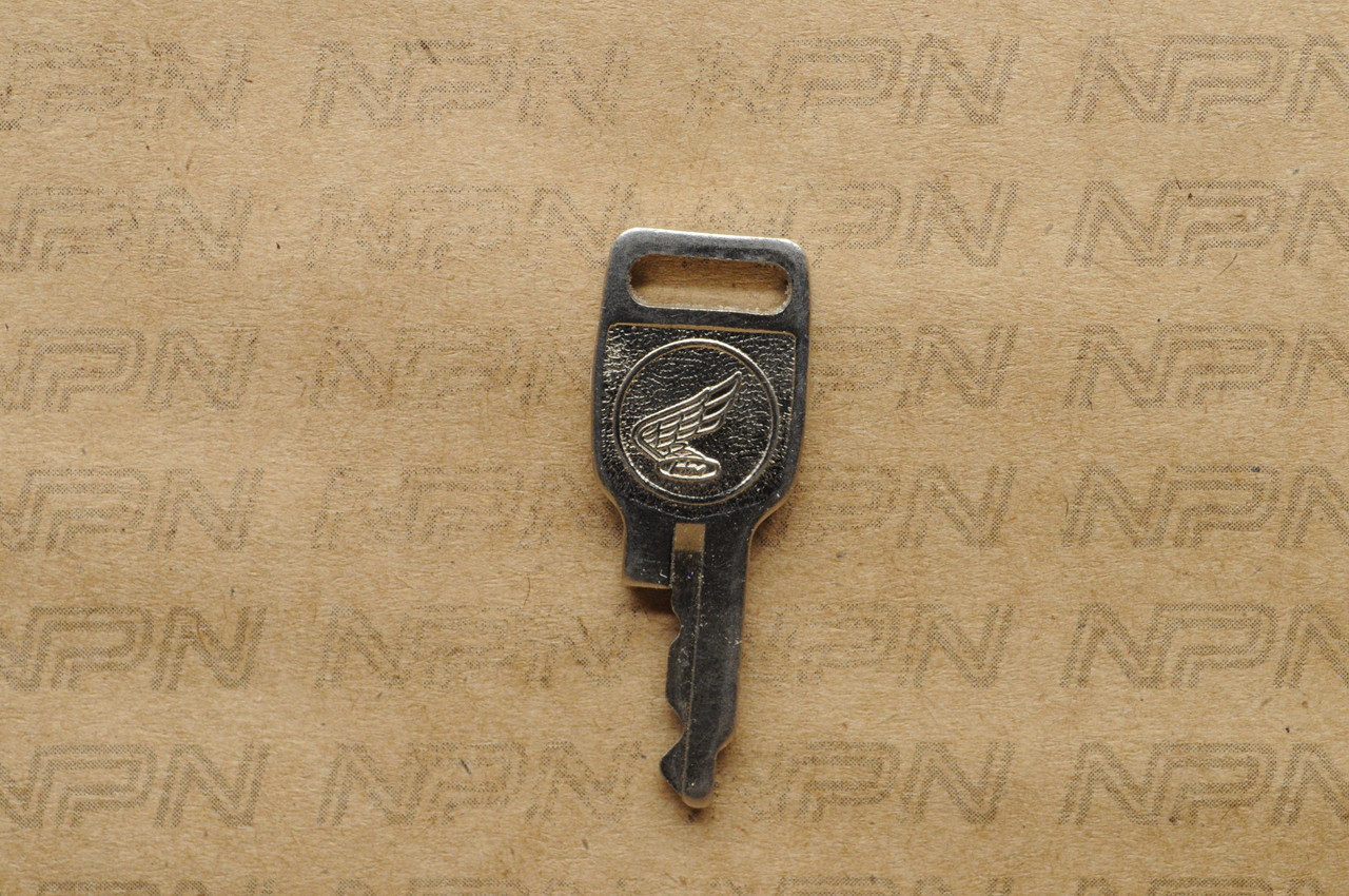 NOS Honda Lock Key & Ignition Switch Ward Cut Double Groove T9729
