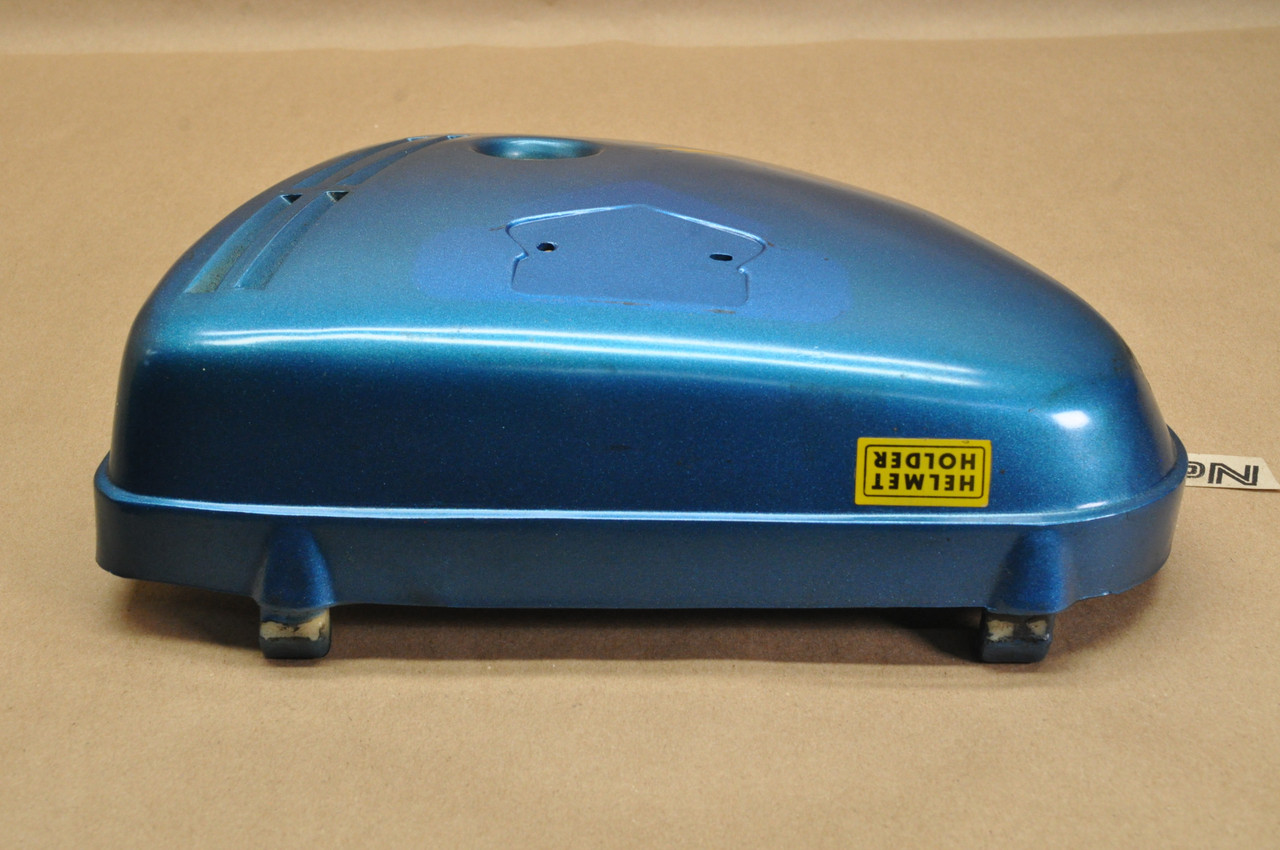 Vintage Used OEM Honda CL350 K5 Right Air Cleaner Side Cover Blue 17231-344-671 MK