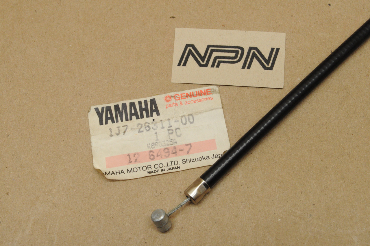 NOS Yamaha 1977 XS750 Throttle Cable #1 1J7-26311-00