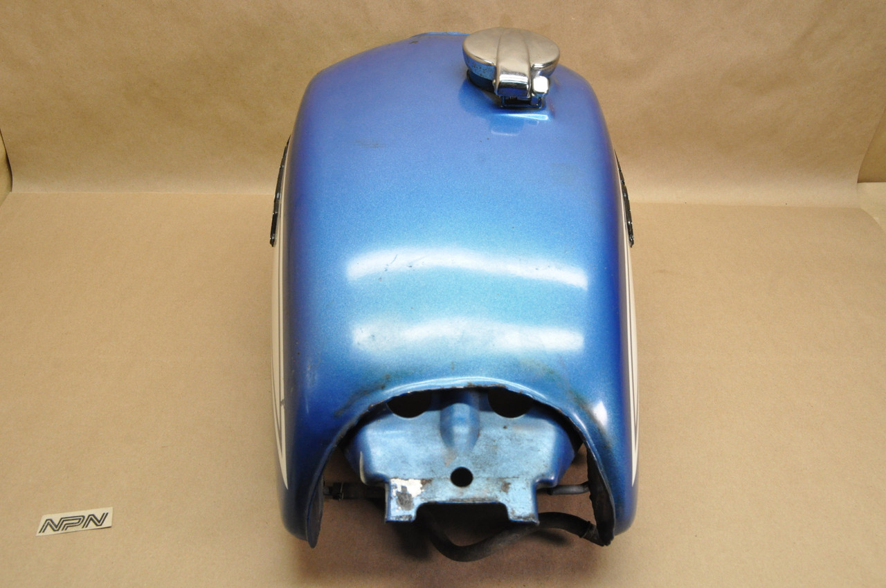 Vintage Used OEM Honda CL350 K5 Fuel Gas Tank w/ Cap & Emblems 17500-456-670 MK