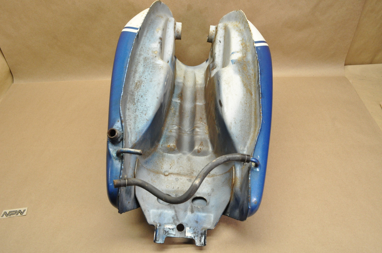 Vintage Used OEM Honda CL350 K5 Fuel Gas Tank w/ Cap & Emblems 17500-456-670 MK
