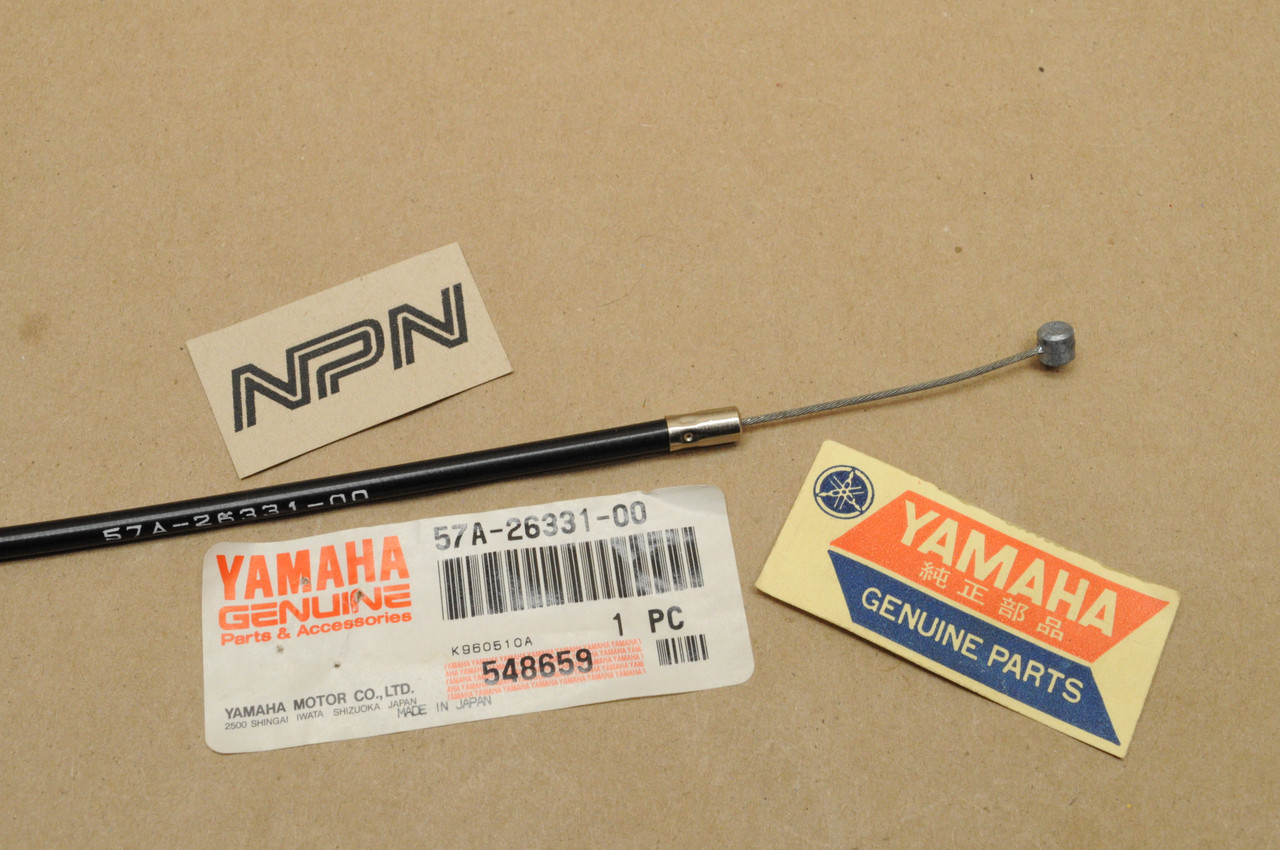 NOS Yamaha 1985-87 XV100 1984-87 XV700 Choke Cable #1 57A-26331-00