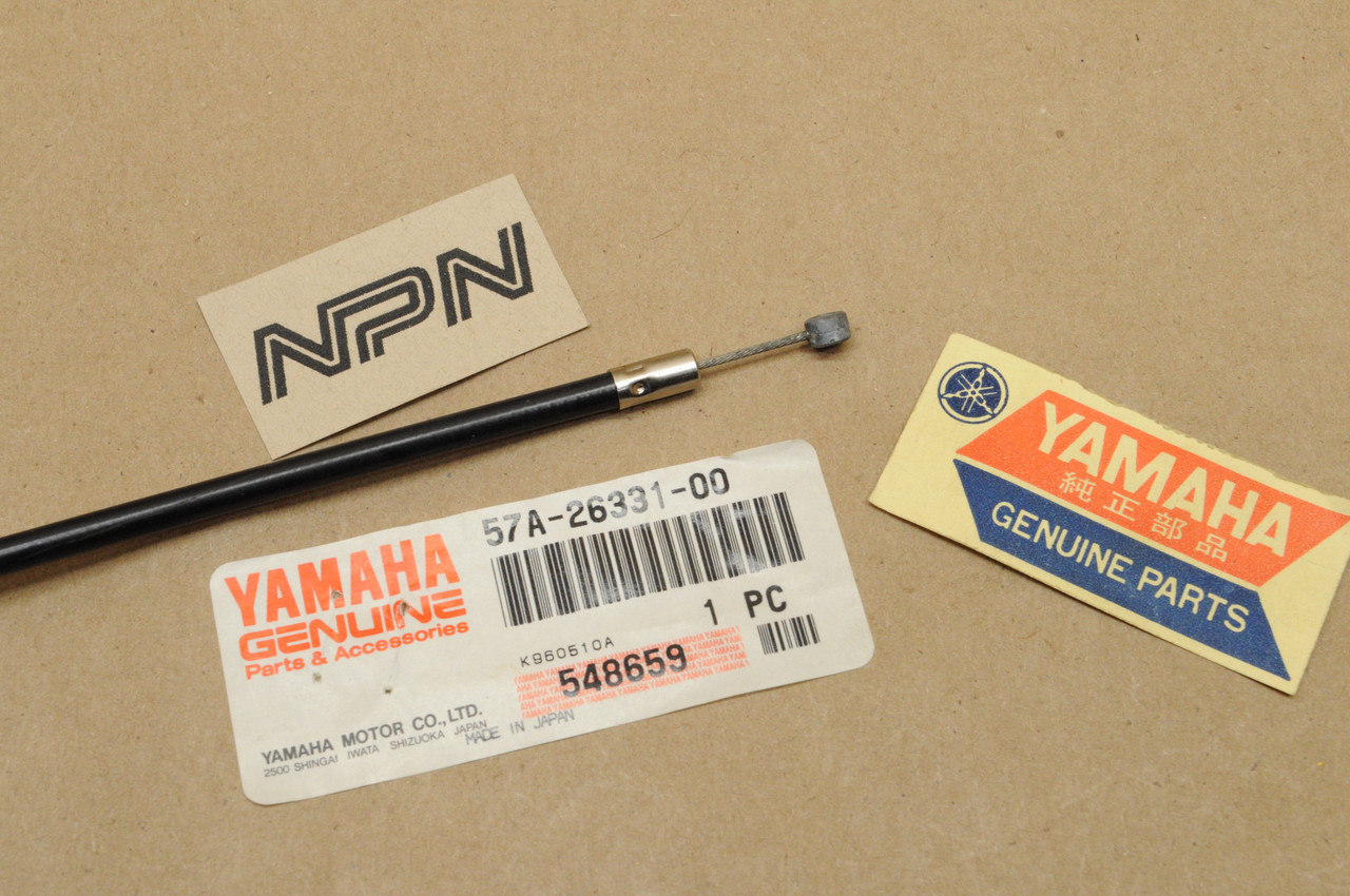 NOS Yamaha 1985-87 XV100 1984-87 XV700 Choke Cable #1 57A-26331-00