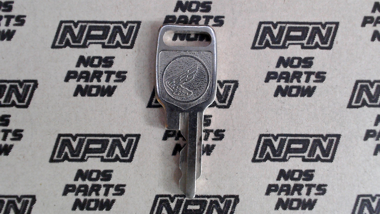 NOS Honda Lock Key & Ignition Switch Ward Cut Single Groove T4927