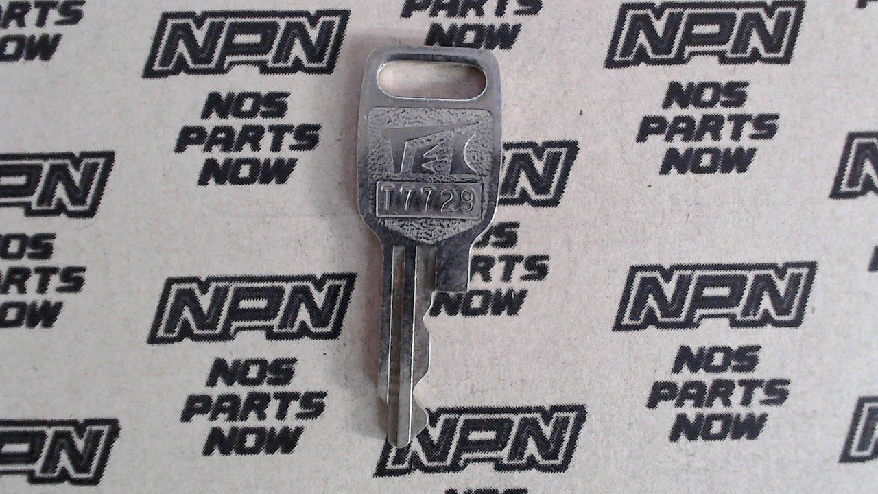NOS Honda Lock Key & Ignition Switch Ward Cut Double Groove T7729