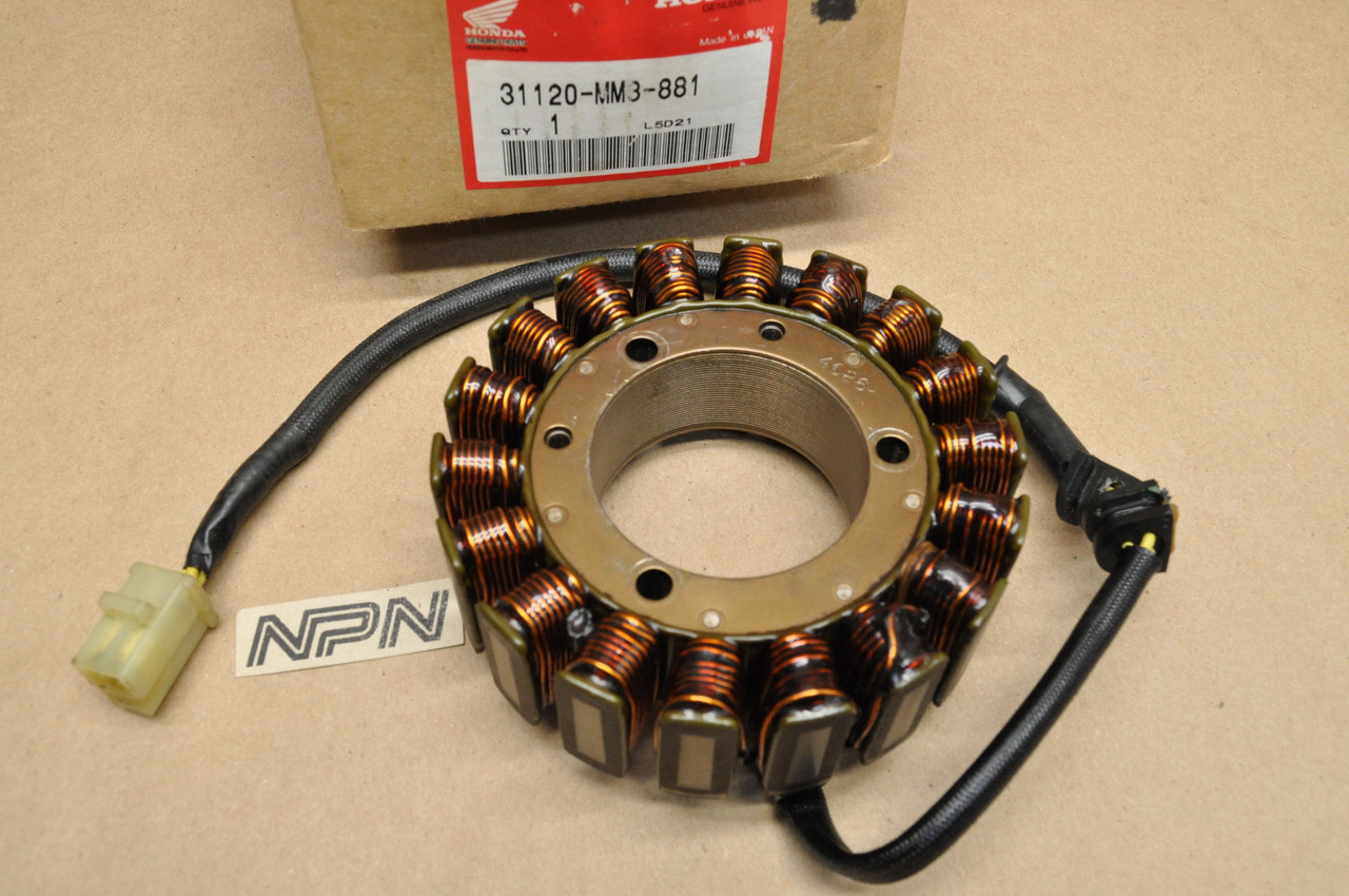 NOS Honda 1987-93 VT1100 C Shadow Stator 31120-MM8-881