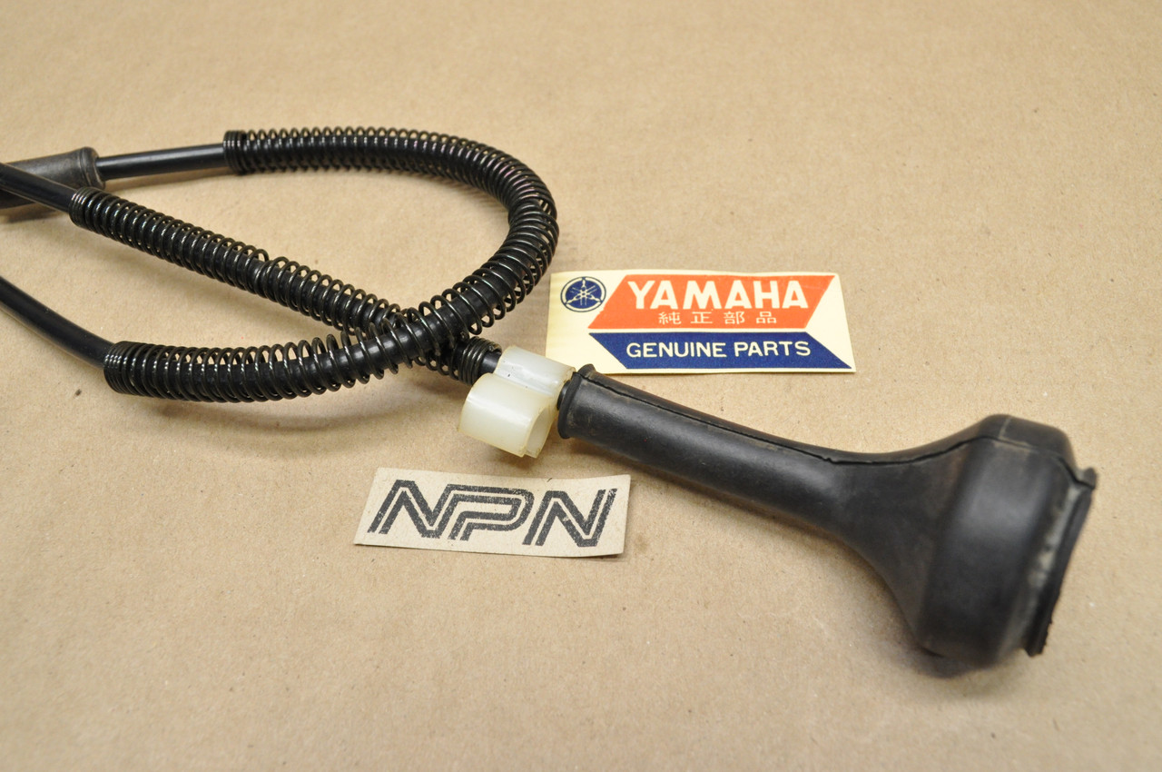 NOS Yamaha 1980-81 YT125 Throttle Cable #2 3X3-26312-01