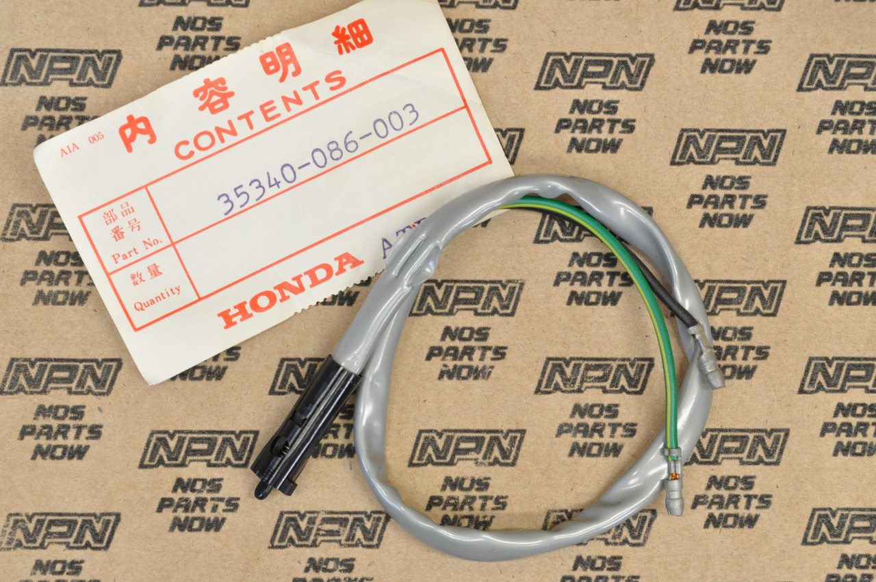 NOS Honda C70 NH125 NH80 Aero NQ50 Spree Front Brake Stop Switch 35340-086-003
