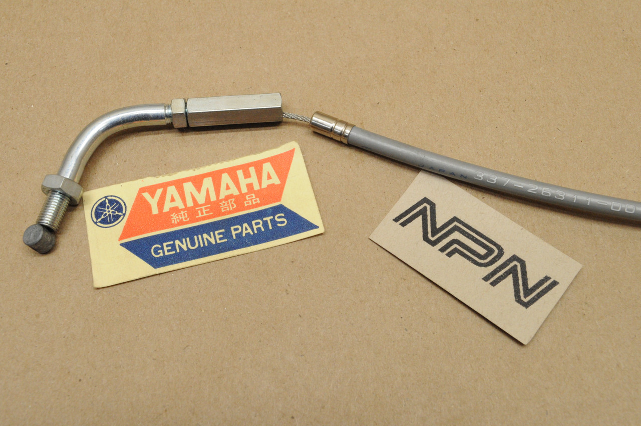 NOS Yamaha 197071 CS3 1972 CS5 Upper Throttle Cable 1 3372631100