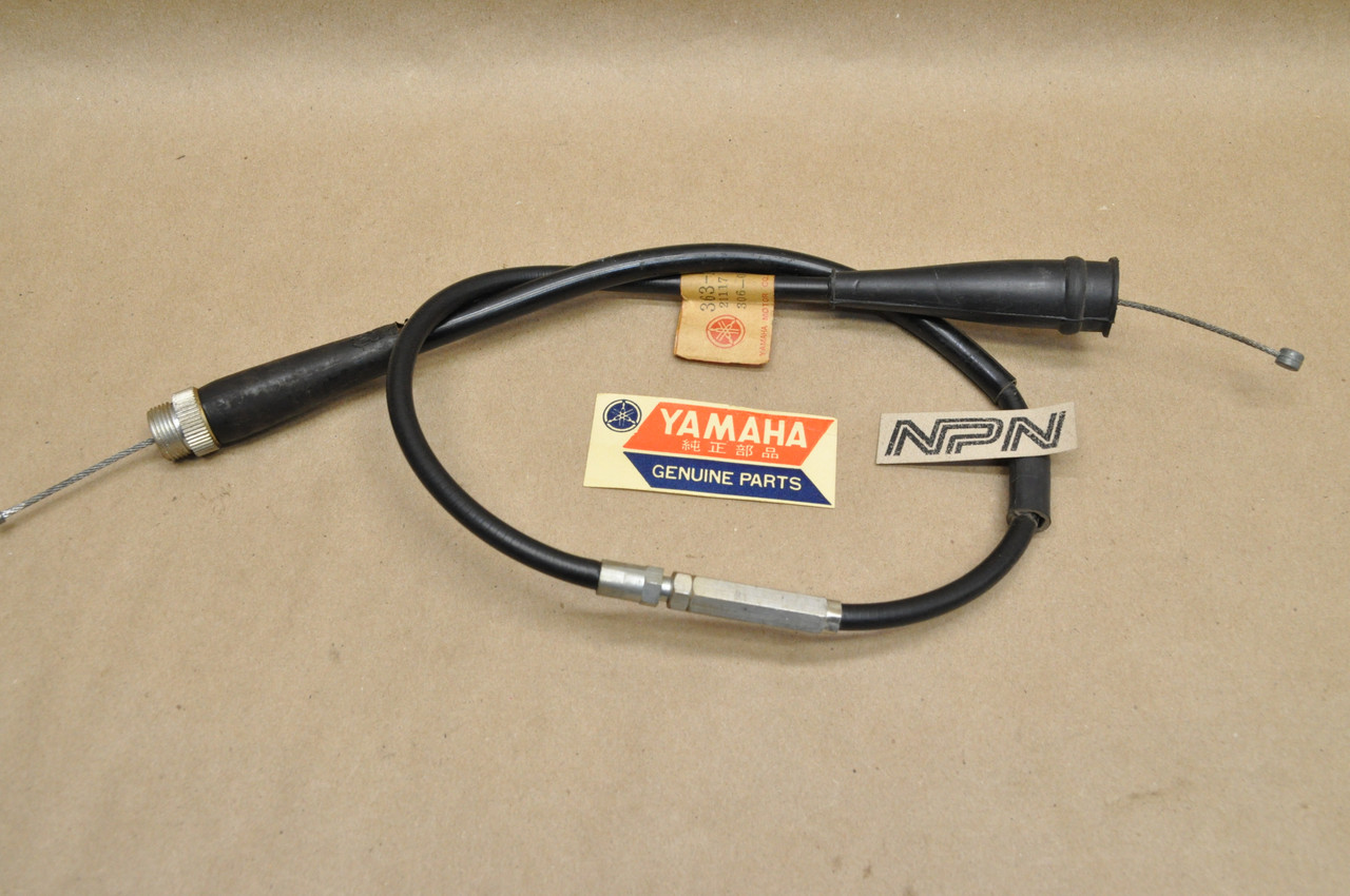 NOS Yamaha 1973-74 MX250 MX360 SC500 Upper Throttle Cable #1 363-26311-00