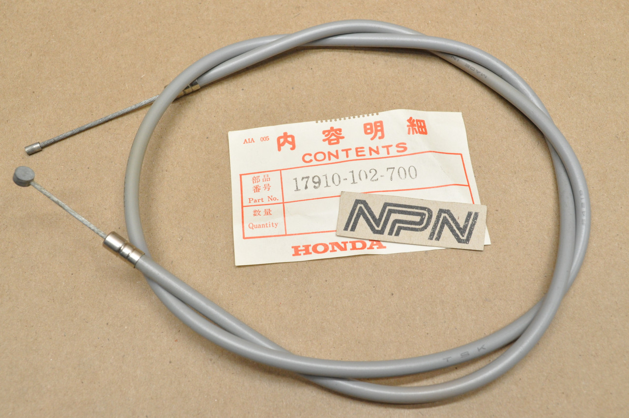 NOS Honda CT90 K4-K5 Throttle Cable 17910-102-700