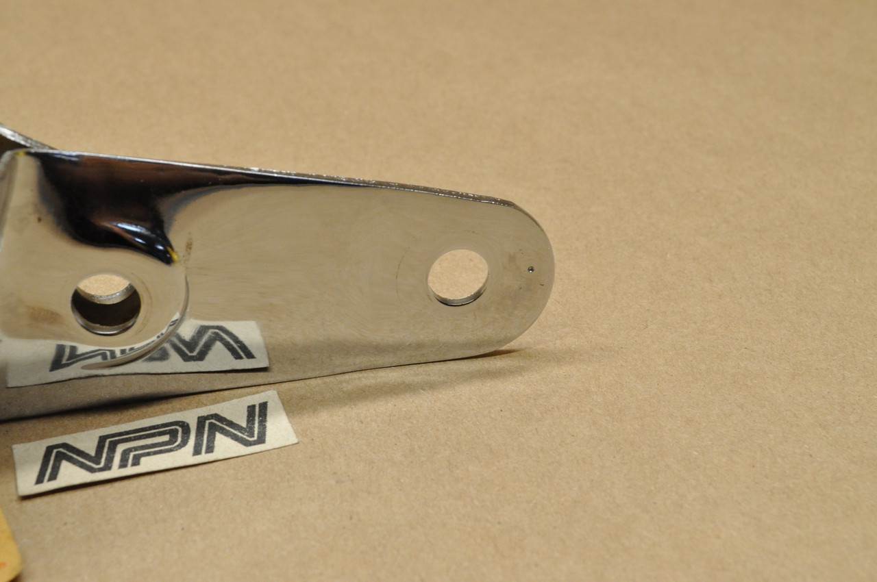 NOS Honda SL350 K0 Chrome Right Head Light Mount Fork Ear Bracket 61305-310-010