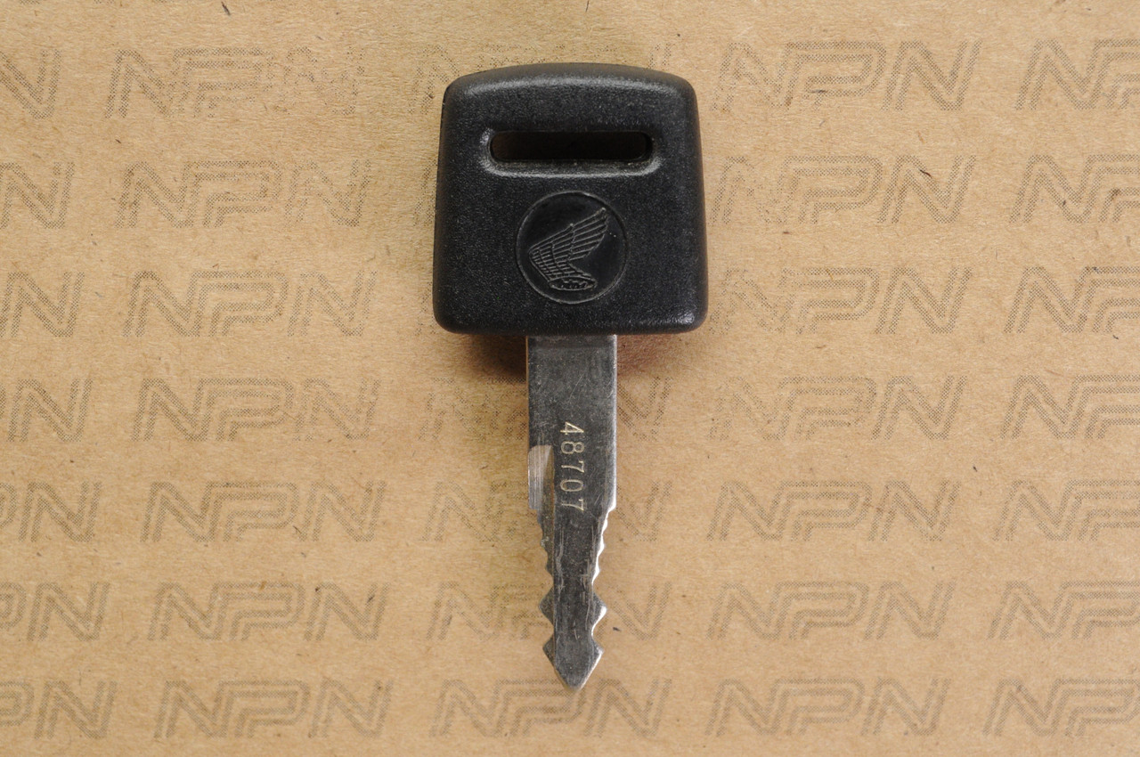 NOS Honda OEM Ignition Switch & Lock Key # 48707