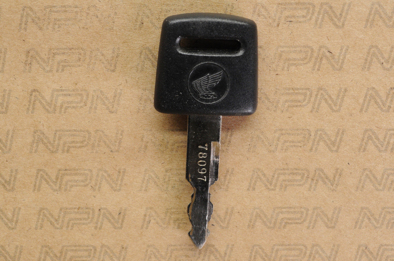 NOS Honda OEM Ignition Switch & Lock Key #78097