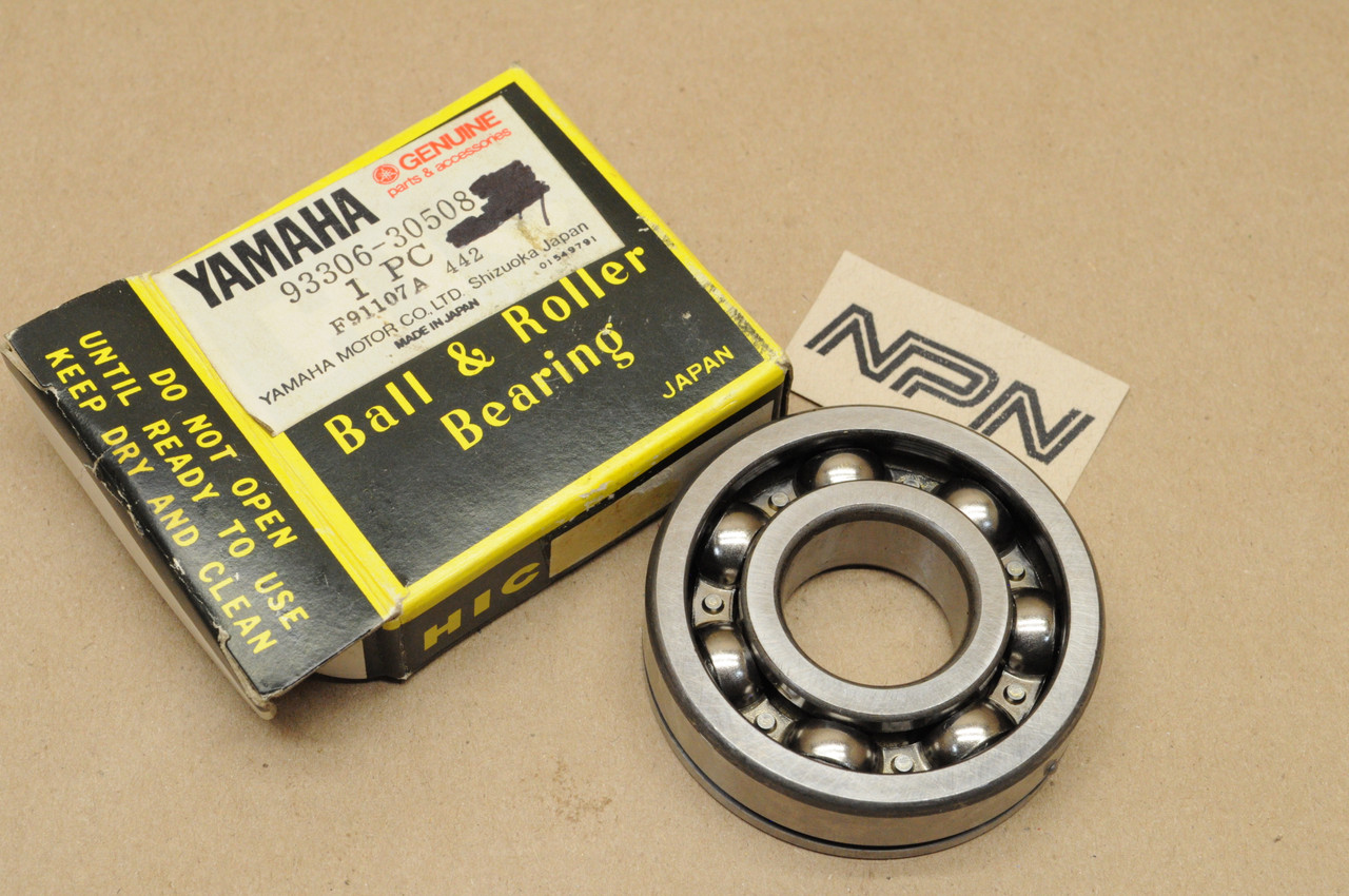 NOS Yamaha RD250 RD350 RD400 R5 YFG350 RZ350 Bearing 93306-30508