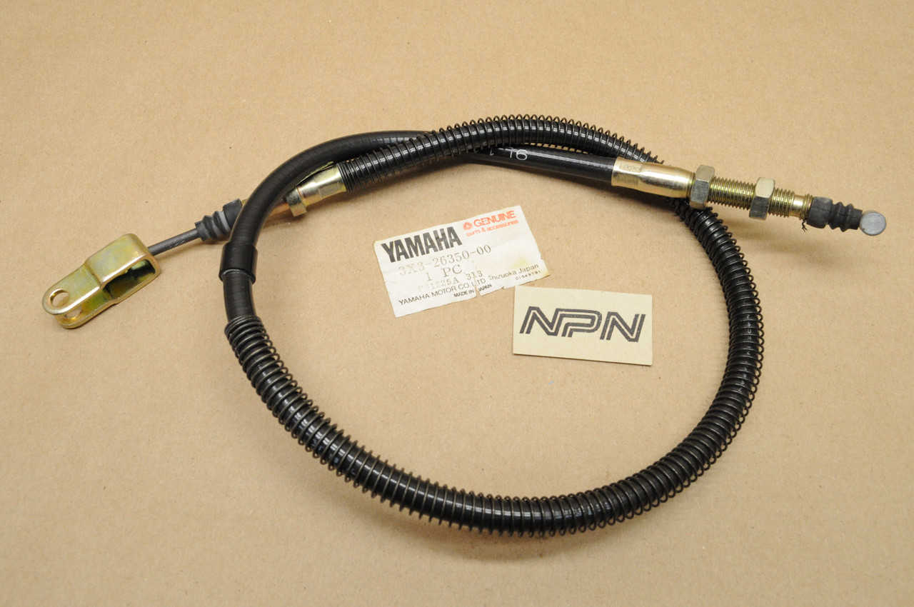 NOS Yamaha 1980-82 YT125 Brake Cable 3X3-26350-00
