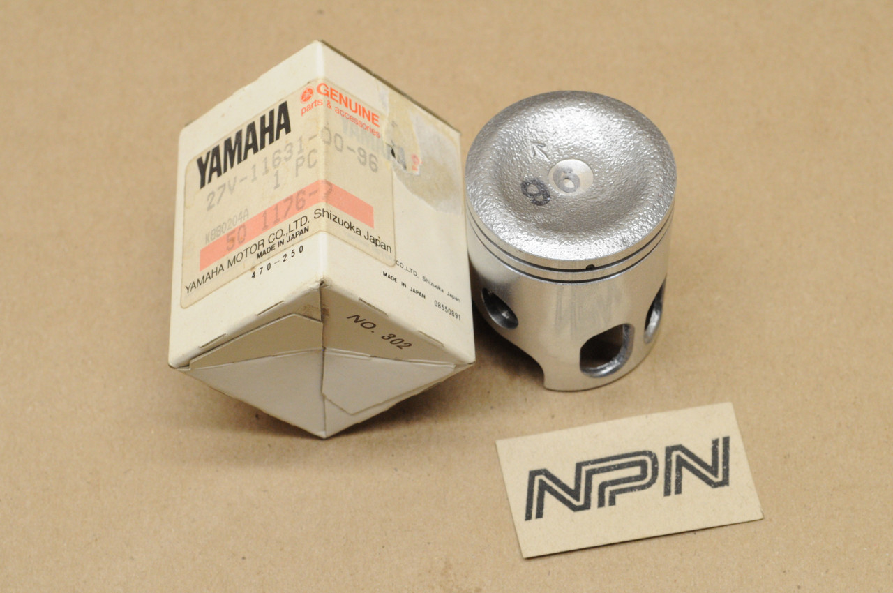 NOS Yamaha 1986-87 CE50 Standard Piston 27V-11631-00-96