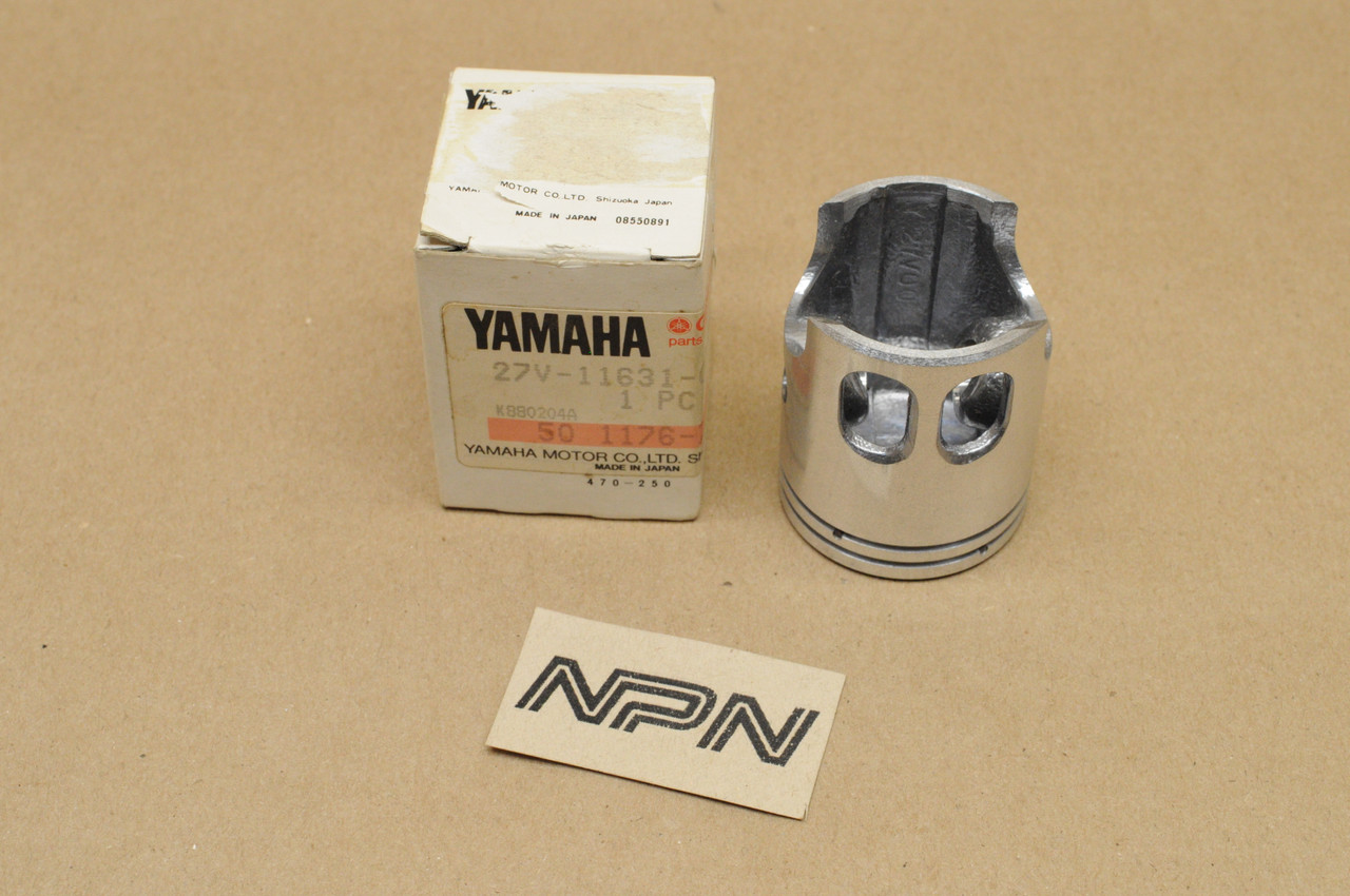 NOS Yamaha 1986-87 CE50 Standard Piston 27V-11631-00-96