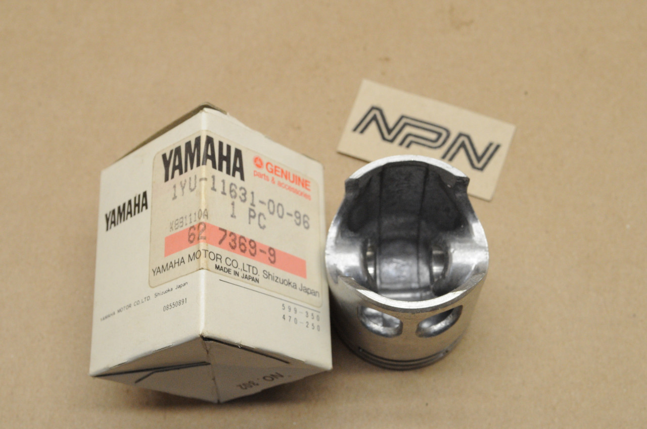 NOS Yamaha 1987-94 SH50 Standard Piston 1YU-11631-00-96 - NOS Parts NOW