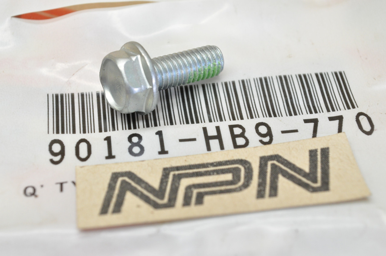 NOS Honda TRX250 R TRX250X TRX300 TRX300EX XR650 R Flange Bolt 90181-HB9-770