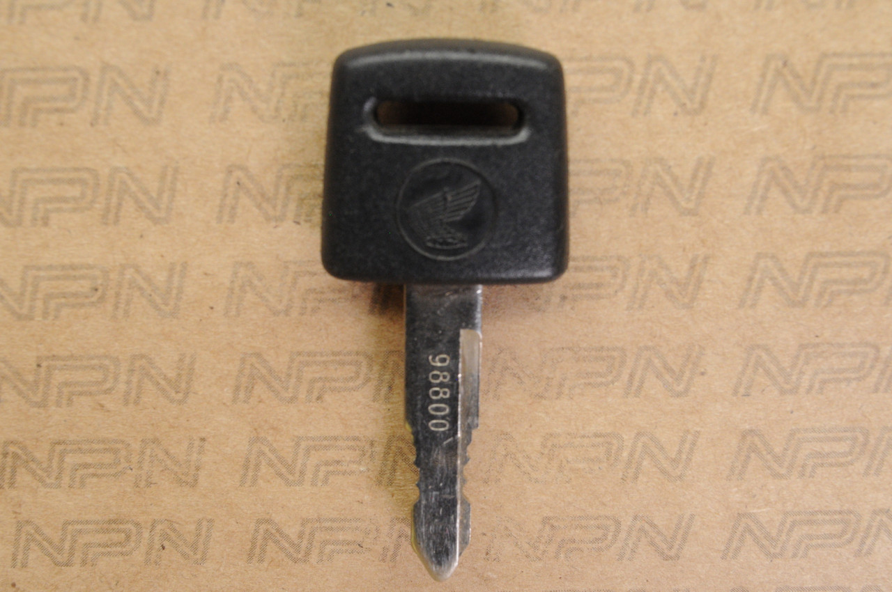 NOS Honda OEM Ignition Switch & Lock Key # 98800