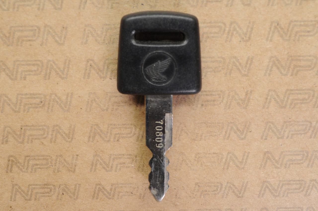 NOS Honda OEM Ignition Switch & Lock Key #70809