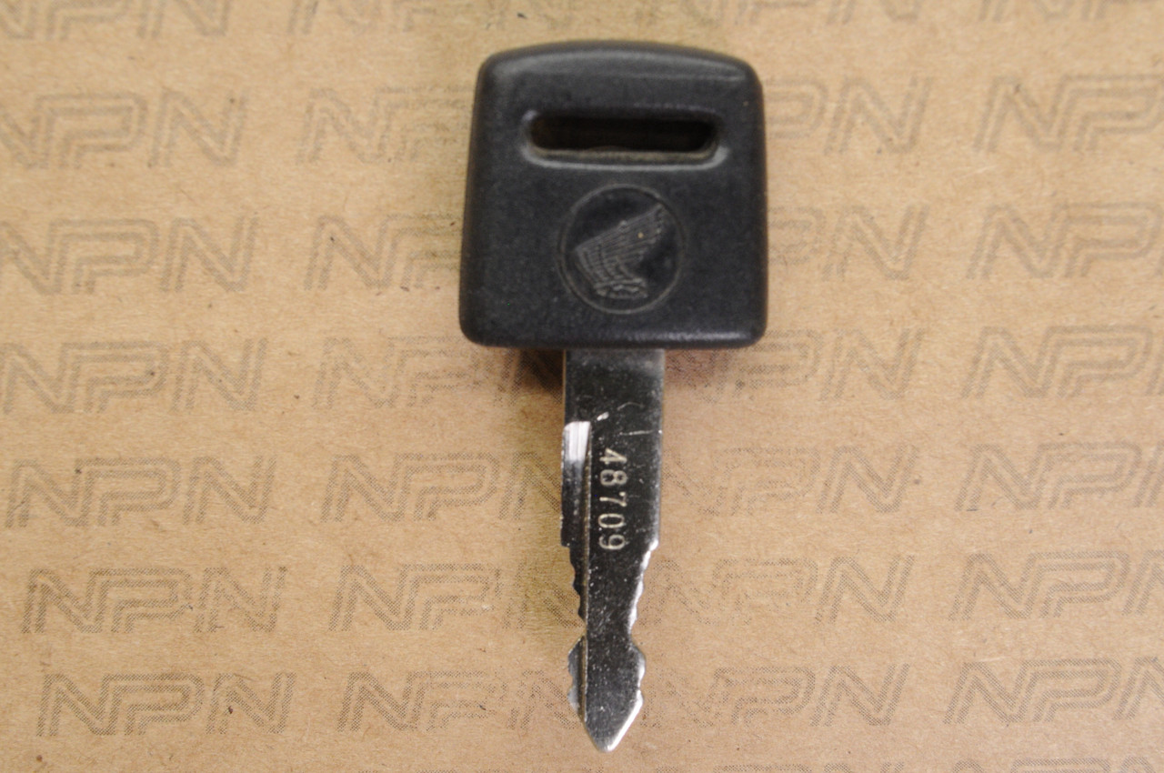 NOS Honda OEM Ignition Switch & Lock Key # 48709
