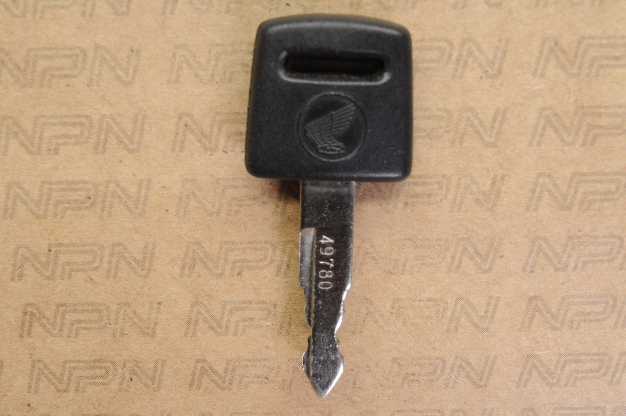 NOS Honda OEM Ignition Switch & Lock Key # 49780
