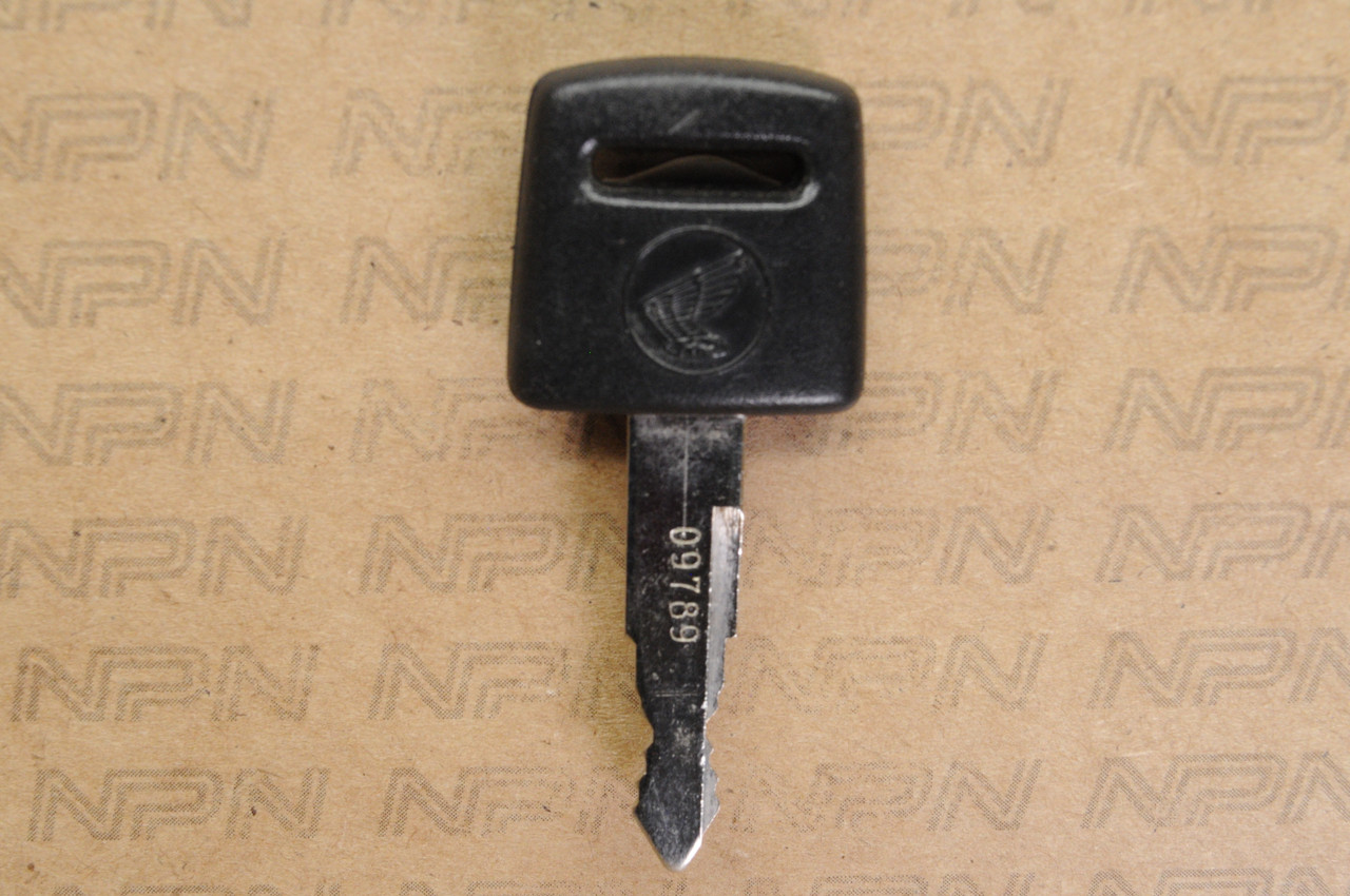 NOS Honda OEM Ignition Switch & Lock Key # 09789