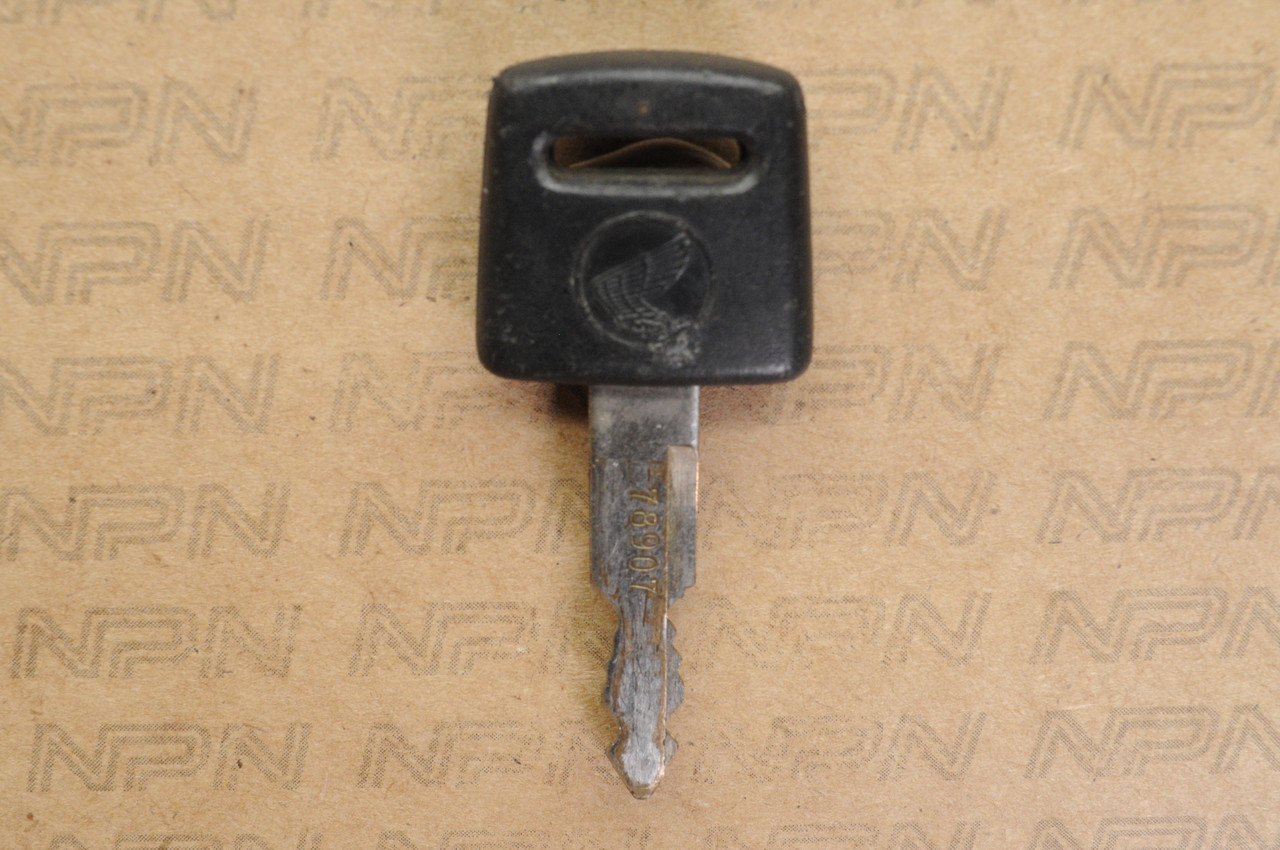 NOS Honda OEM Ignition Switch & Lock Key # 78907