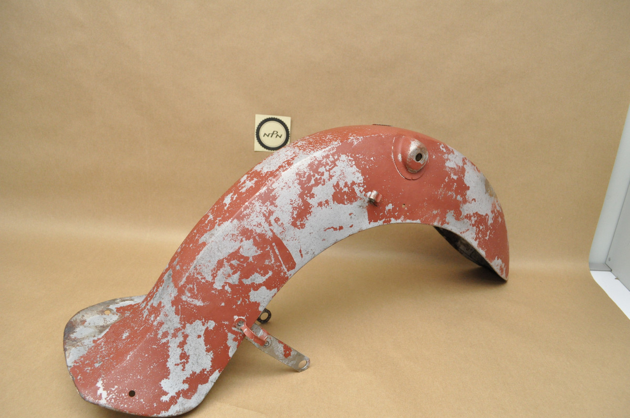 Vintage Used OEM Honda CA160 CA95 Front Fender Splash Mud Guard 61100-200-000 Z