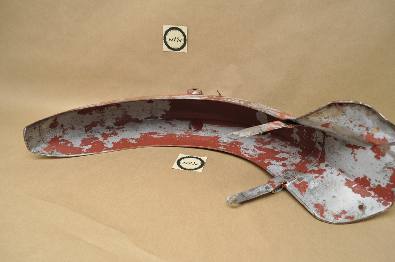 Vintage Used OEM Honda CA160 CA95 Front Fender Splash Mud Guard 61100-200-000 Z