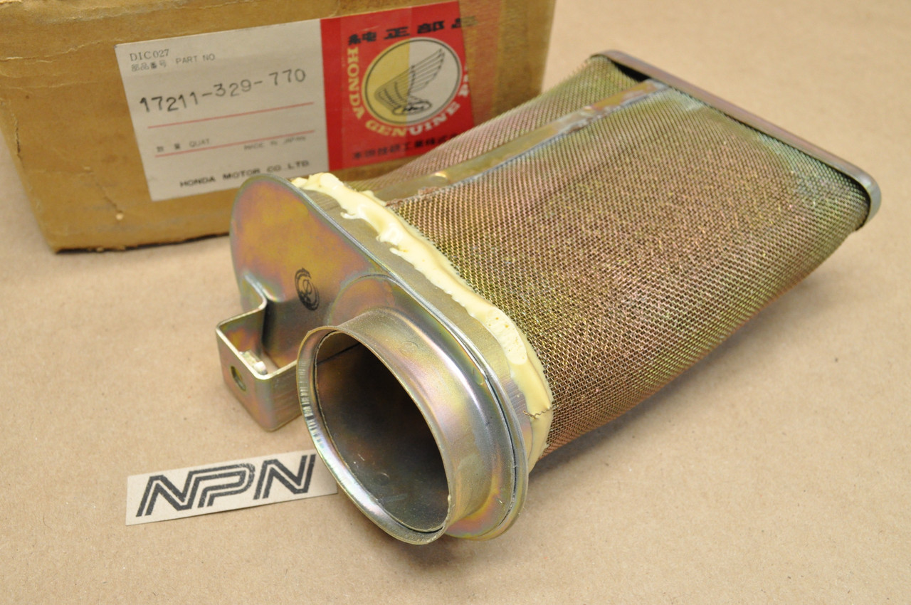 NOS Honda XL250 K0-K2 Air Filter Cleaner Cage 17211-329-770 - NOS