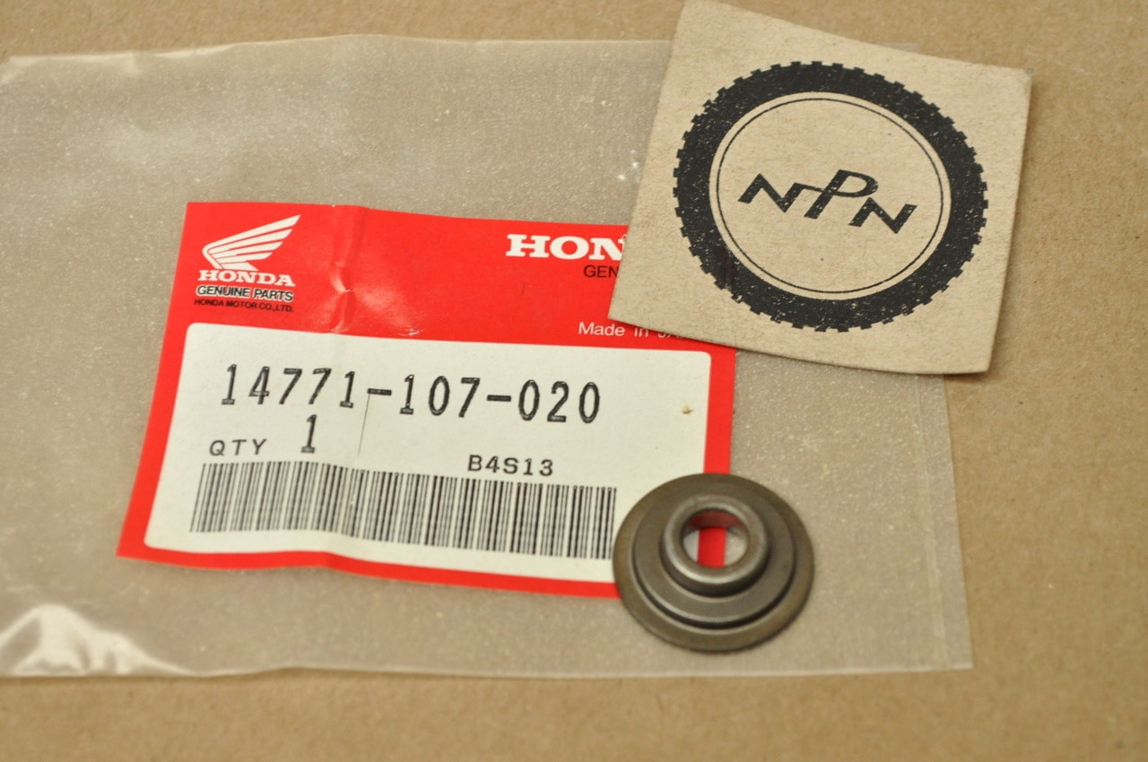 NOS Honda ATC110 ATC125 ATC185 ATC200 CB350 CB400 CB450 CB500 CB550 TL125 TRX125 TRX200 XR75 Valve Spring Retainer 14771-107-020