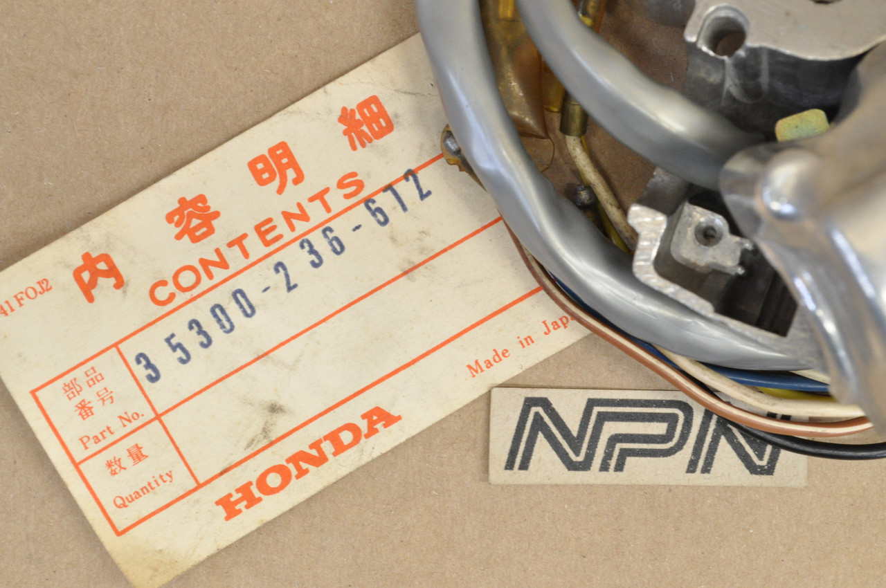 NOS Honda CL125 A CL175 K0-K3 Right Handlebar Light Hi Lo Switch 35300-236-672