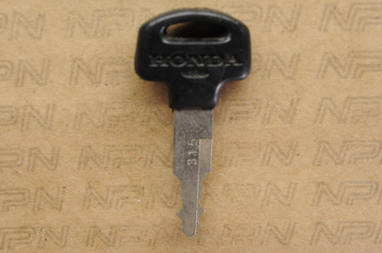 NOS Honda OEM Ignition Lock & Switch Key #315