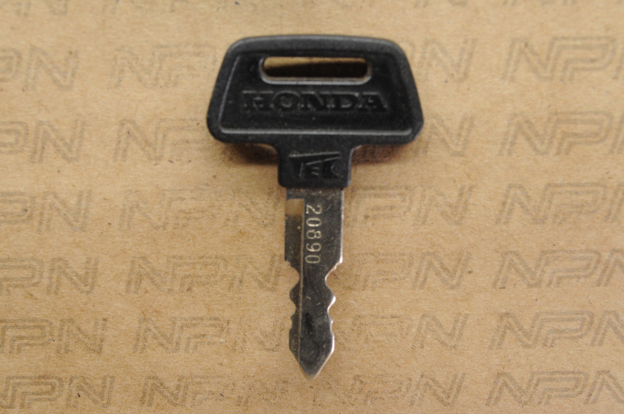 NOS Honda OEM Ignition Lock & Switch Key #20890