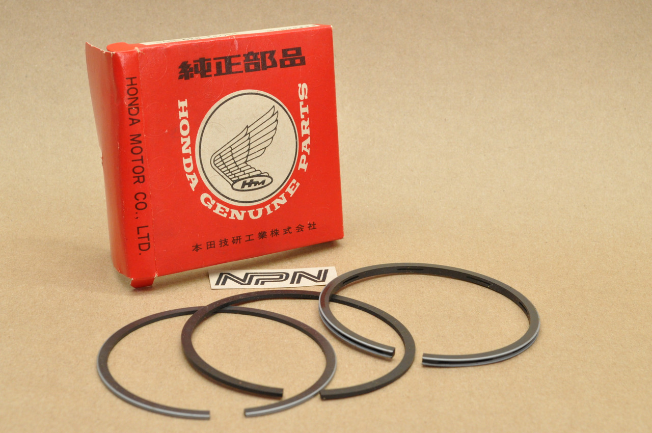 NOS Honda TL250 XL250 K0-K2 .50 Oversize Piston Rings for 1 Piston= 3 Rings 13031-329-004